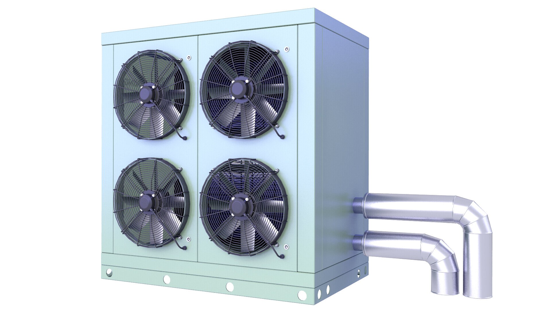 Rooftop HVAC Equipment MP V7 3D - TurboSquid 2412878