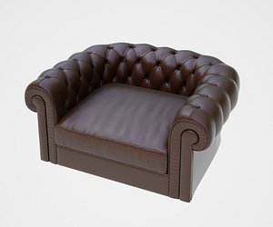 3d model arm chair