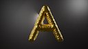 balloon gold A