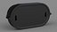 Oval Eyelid Bulkhead Light Switched on
