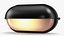 Oval Eyelid Bulkhead Light Switched on
