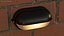 Oval Eyelid Bulkhead Light Switched on