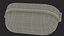 Oval Eyelid Bulkhead Light Switched on