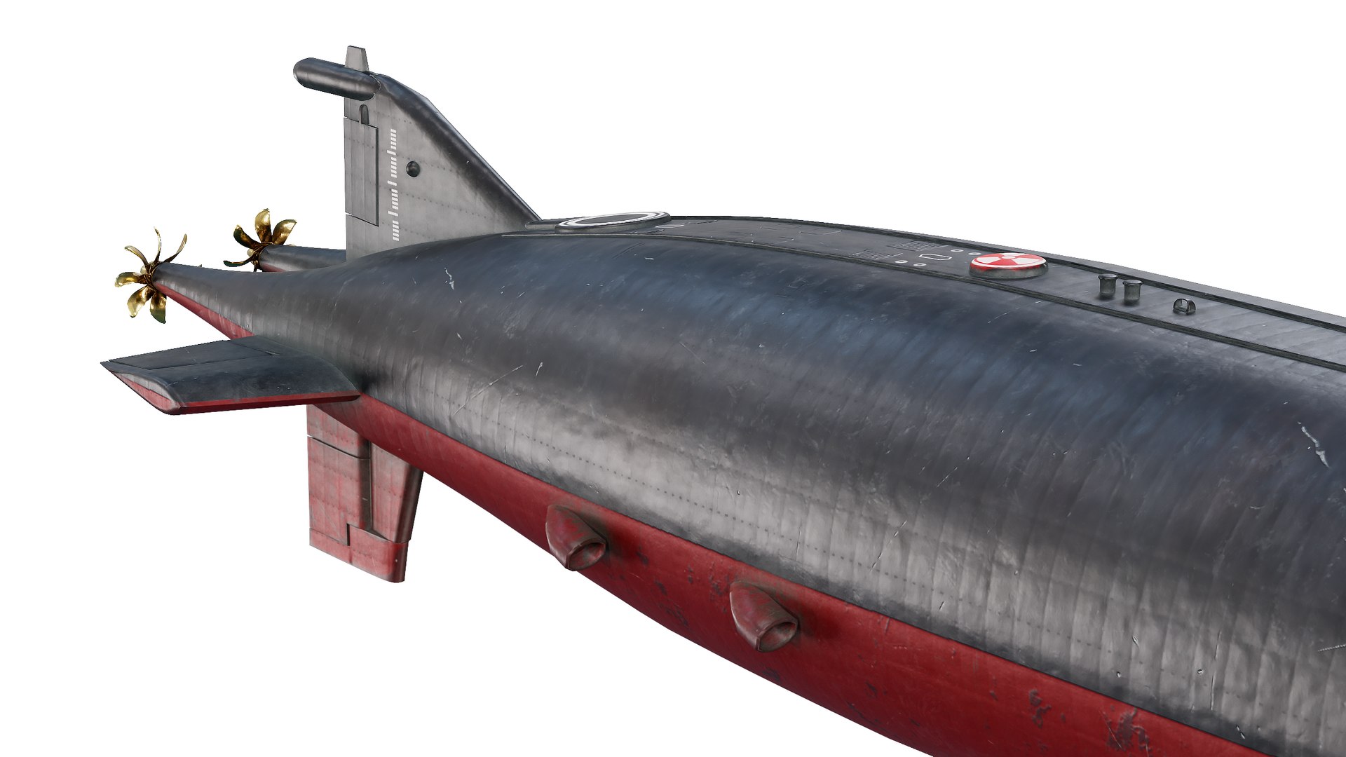 3D K-329 Belgorod Nuclear Powered Submarine - TurboSquid 2061643