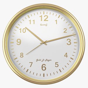 3d model wall clock