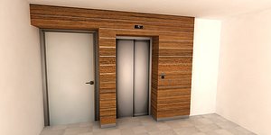 design elevator faade 3D model