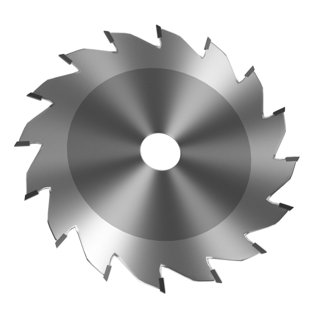 3d model of machine discs