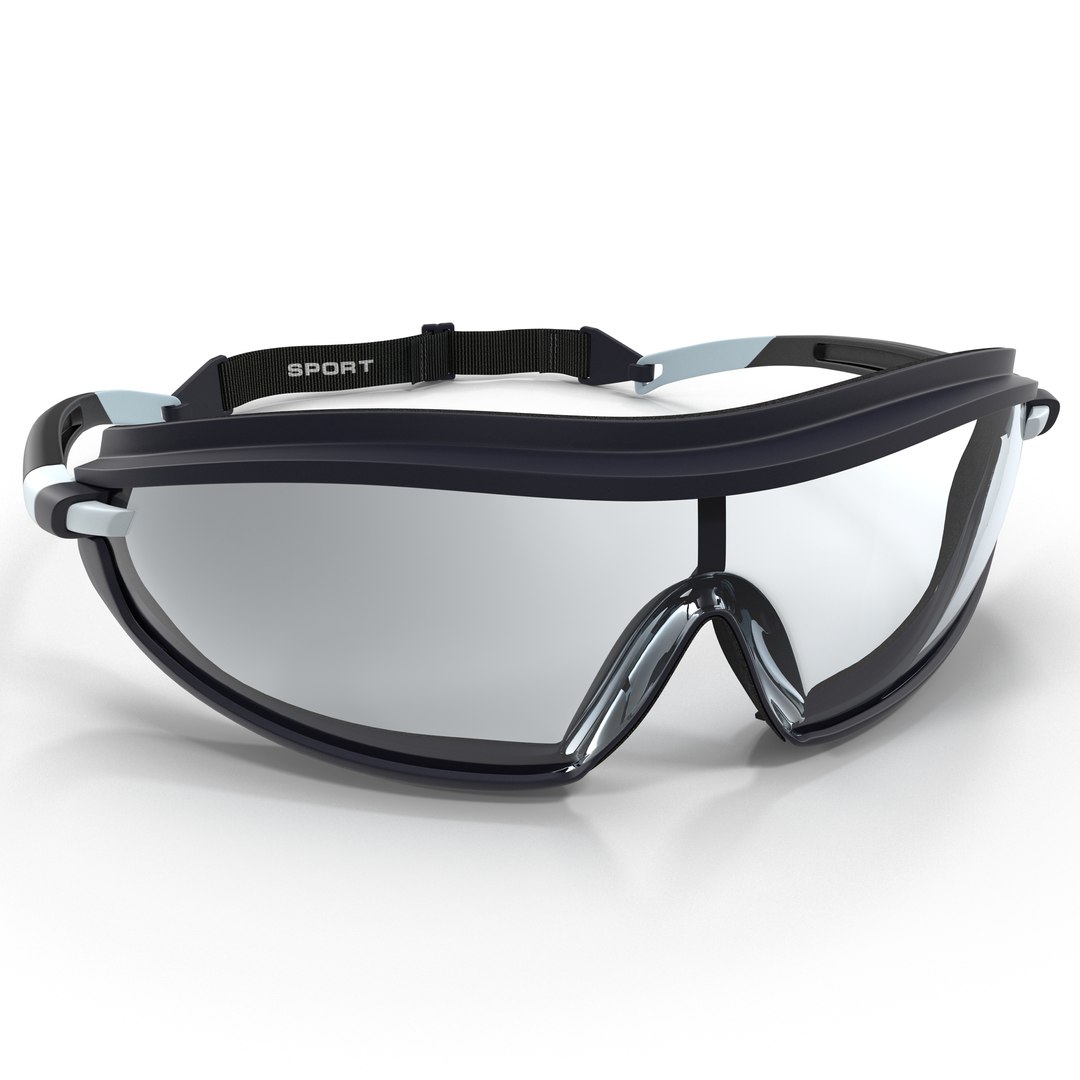 Safety Sport Glasses Generic 3D model preview