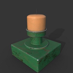 Candle Stand 3D Model 3D model