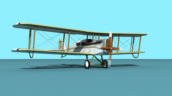 Airco DH-4 Outback Air Trans 3D model - TurboSquid 1752372