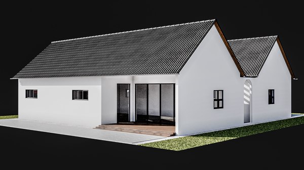 3D Small Farm House