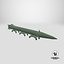 Military Ballistic Missile on Transporter