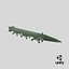 Military Ballistic Missile on Transporter
