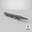 Military Ballistic Missile on Transporter