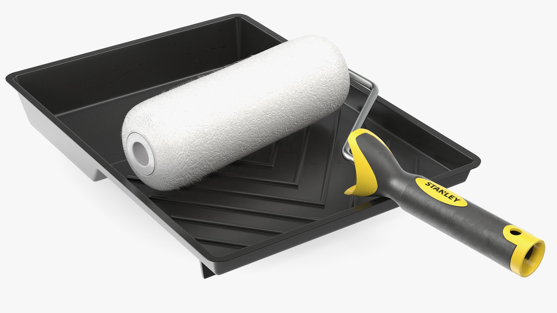 Stanley Paint Roller Kit 3D Model TurboSquid 1496337