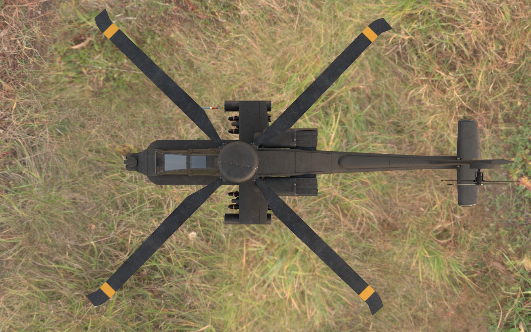 AH Apache 64 3D Model - TurboSquid 2216240