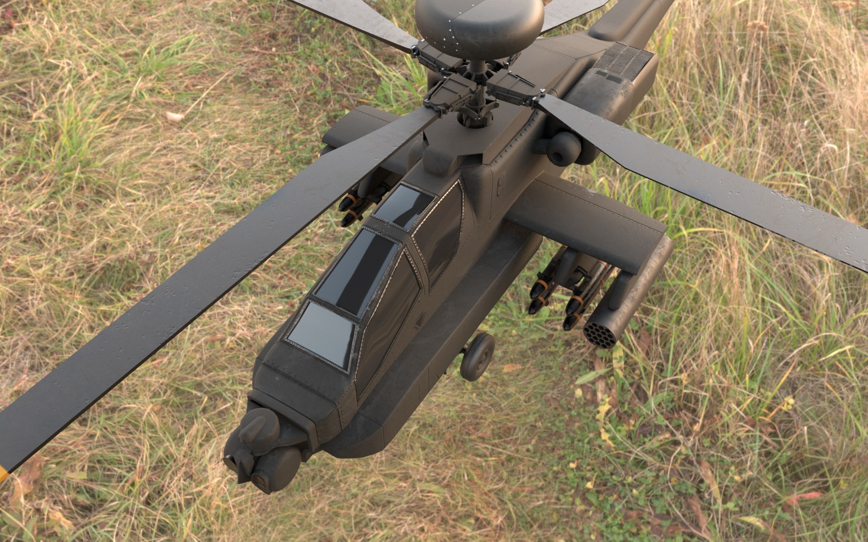 AH Apache 64 3D Model - TurboSquid 2216240