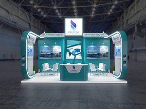 Exhibition Stand 6x3m 004