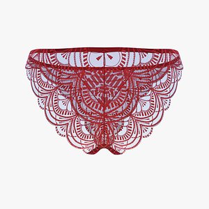 3D model Lace Panties SS80