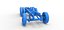 Chassis of Vintage GATR Racing Semi truck Scale 1 to 25