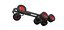Chassis of Vintage GATR Racing Semi truck Scale 1 to 25