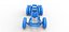 Chassis of Vintage GATR Racing Semi truck Scale 1 to 25
