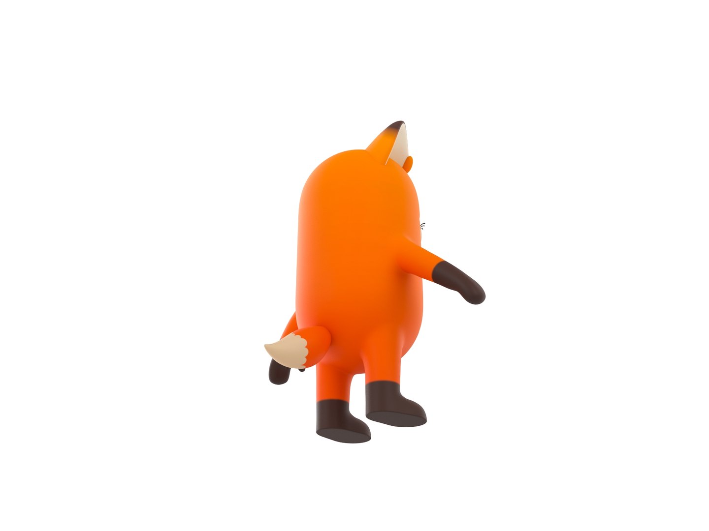 3D Fox Character - TurboSquid 2021188