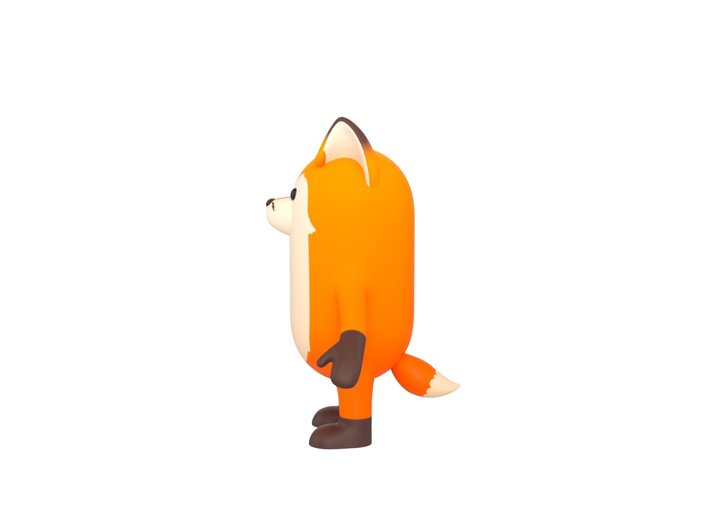 3D Fox Character - TurboSquid 2021188