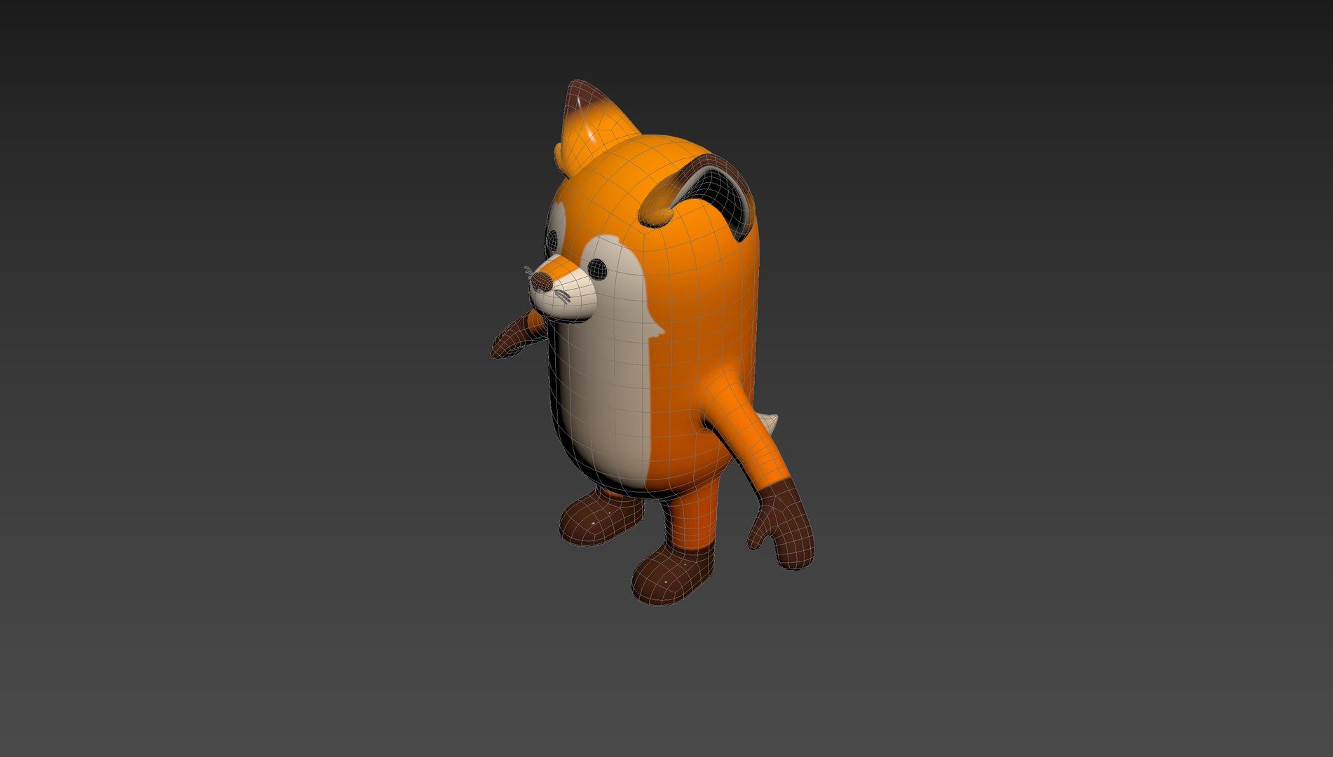 3D Fox Character - TurboSquid 2021188