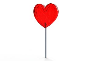 Heart Shaped Lollipop
