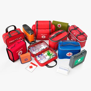 Bags for doctors 3D model