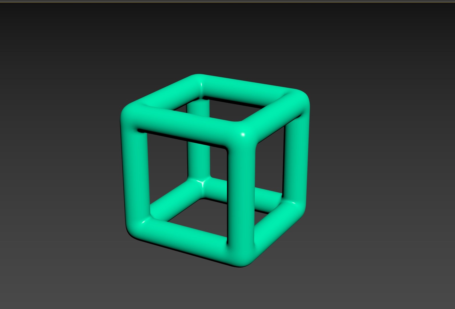 Symbol022 Wire Cube 3D Model - TurboSquid 2157561