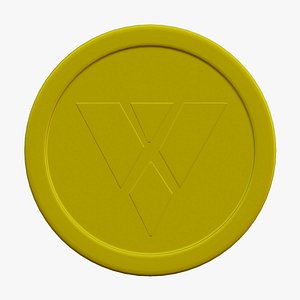 Xtrabytes Coin 3D