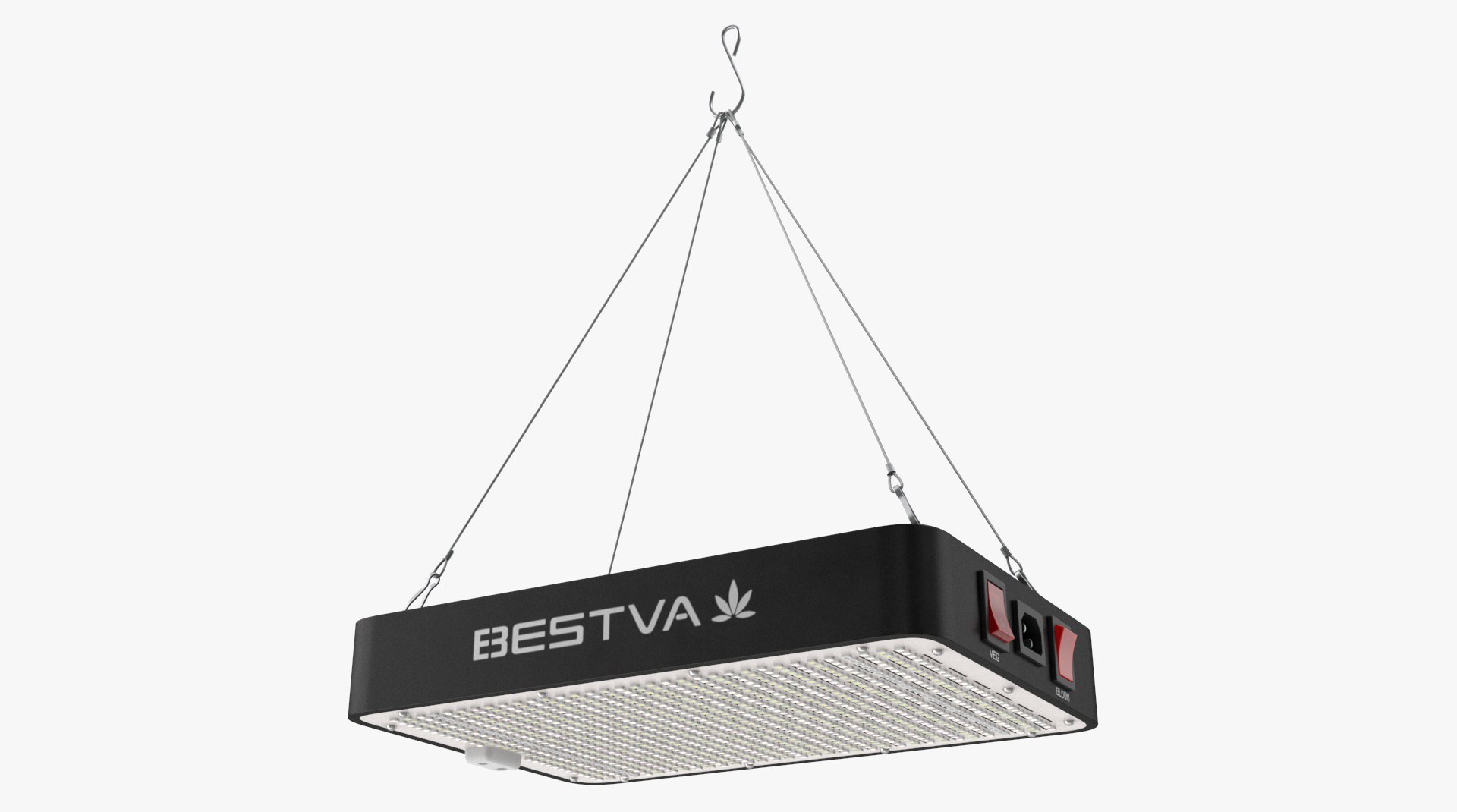 Led Hydroponic Grow Light Bestva 1000W 3D model preview