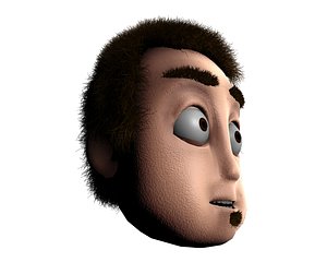 3dsmax character hair