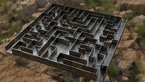 3D Scif-if maze model