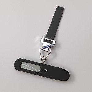 Luggage Scale 3D model