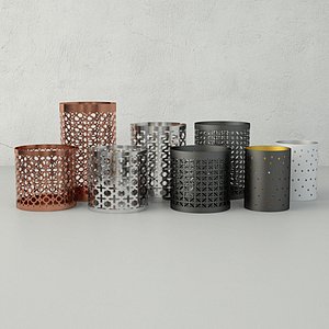 tealight holders home 3D