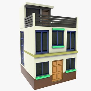 small 2-storey house