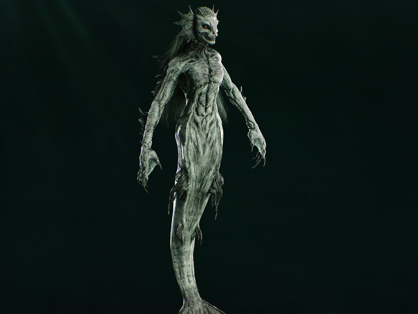 Feral Mermaid 3D model https://p.turbosquid.com/ts-thumb/Lj/y8dzm5/A2/3/jpg/1773077800/1920x1080/fit_q87/8d6f29f15c3dad749f26e6e7abdba7c63558961e/3.jpg