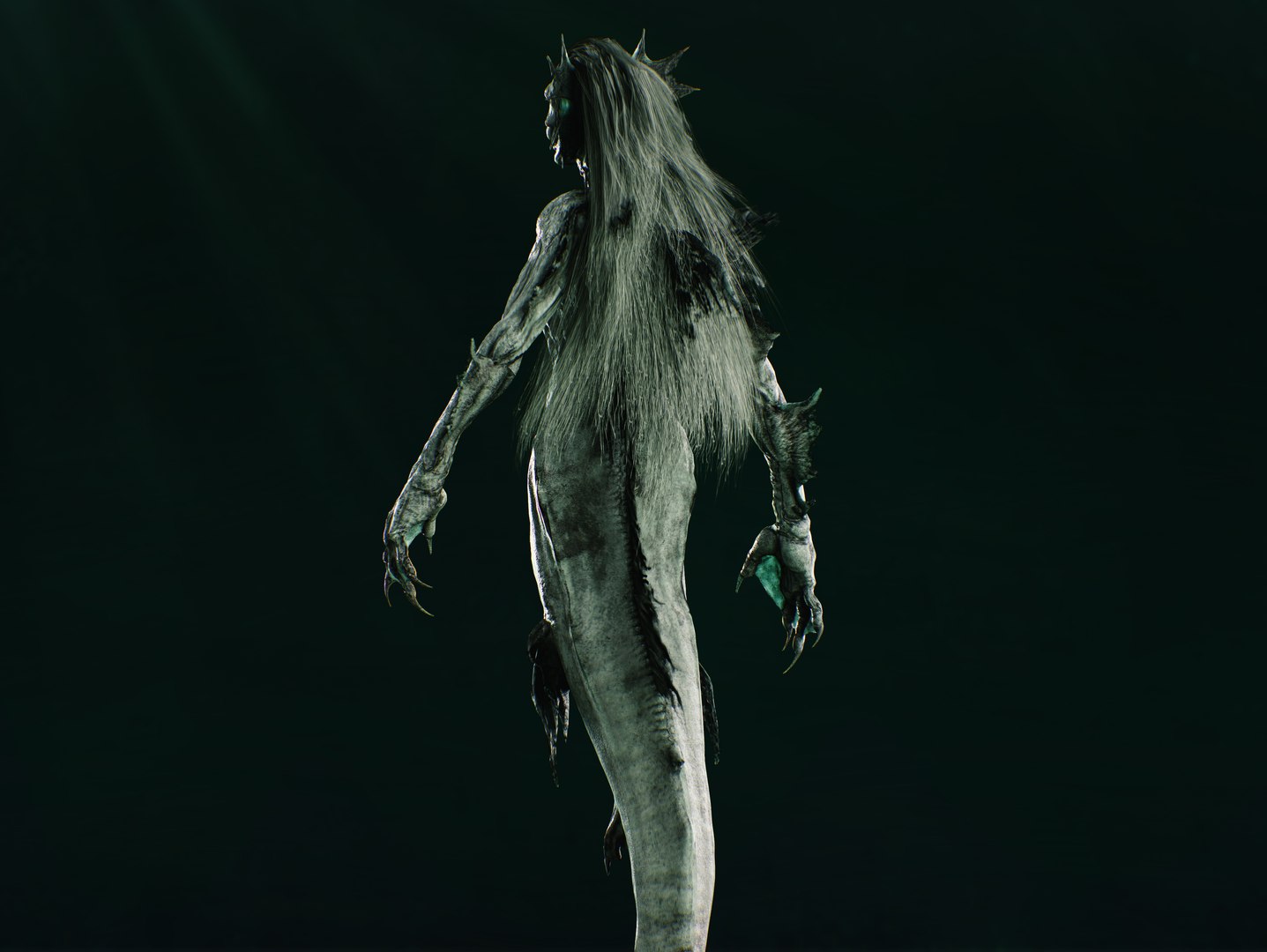 Feral Mermaid 3D model https://p.turbosquid.com/ts-thumb/Lj/y8dzm5/vB/6/jpg/1773077802/1920x1080/fit_q87/db7c915a0b5932f60e4fffa4dcb89c68a31583bc/6.jpg