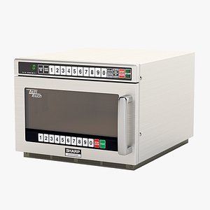 Sharp Twintouch Commercial Microwave With Dual Touch Pads
