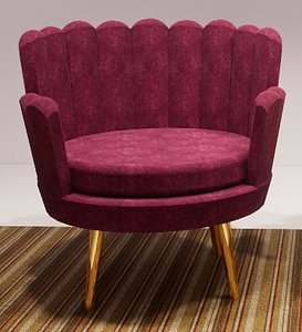 modern chair shell style model