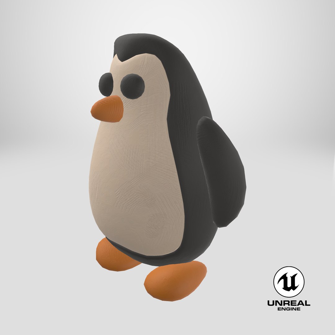 Clay Penguin 3D model https://p.turbosquid.com/ts-thumb/Lk/3dmFwb/IN/stemcell_unreal_render/png/1719414698/1920x1080/fit_q87/f94f8af639c8cb4e4a29d039e52c76681debcebe/stemcell_unreal_render.jpg