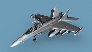 Boeing EA-18G Growler V00 3D model