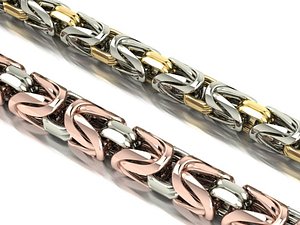 chain or bracelet royal byzantine rounded two options 3D model