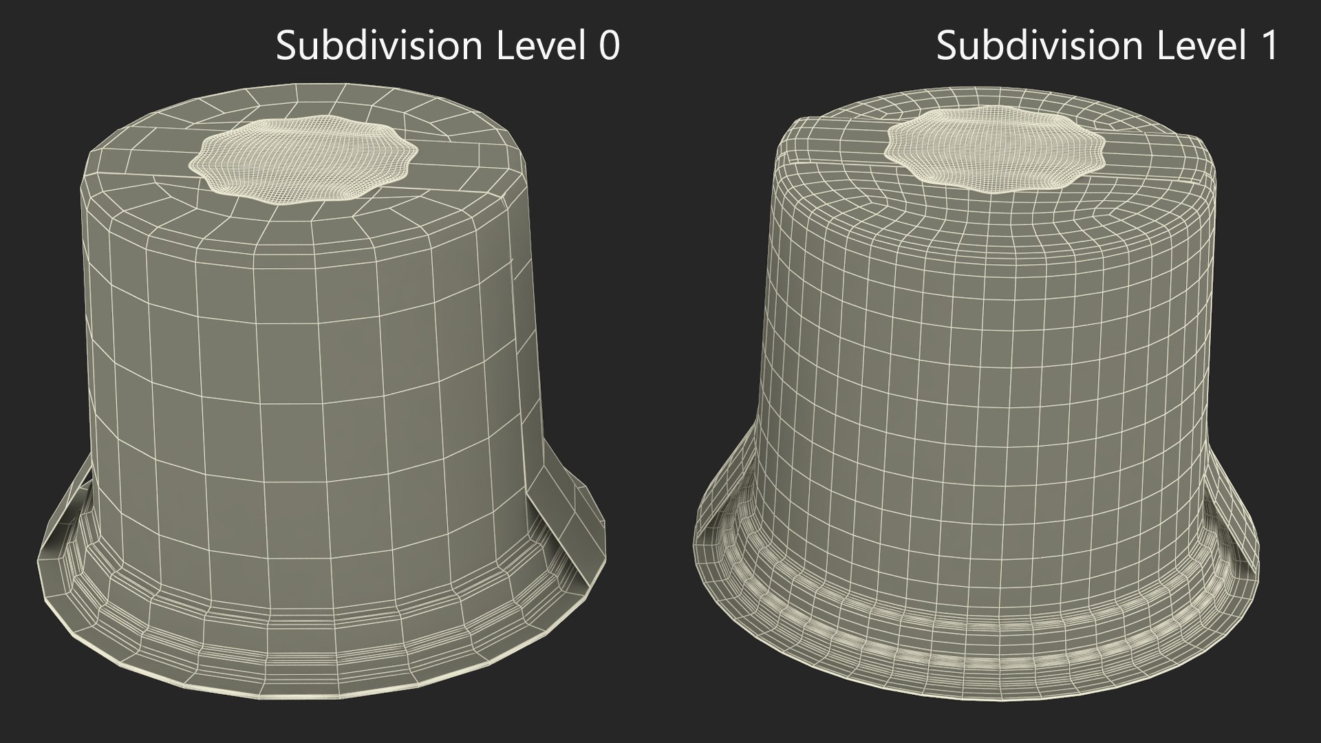 Cake In Plastic Container 3D - TurboSquid 2303804