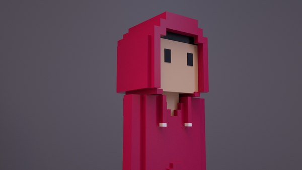 3D Meebits Tom 3D Model model