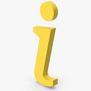 3D model Info Symbol