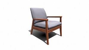 Armchair Low-poly PBR